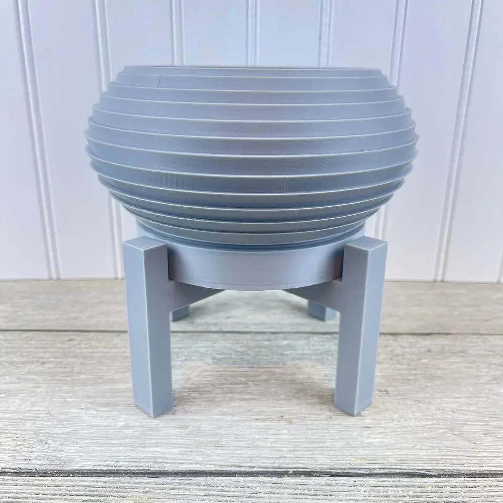 Indoor Planter Pot, The Frons Planter Pot, Planter Tray and Stand